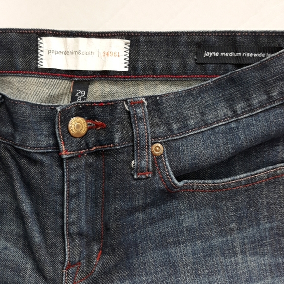 Paperdenim & Cloth Wide Leg Jeans - Picture 2 of 8